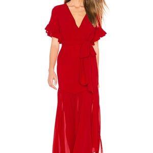 Privacy Please Red long dress